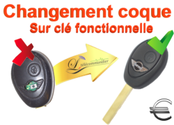 Changement Boîtier Clé Mini  HATCH, ONE, D, S, R50, R52, R53