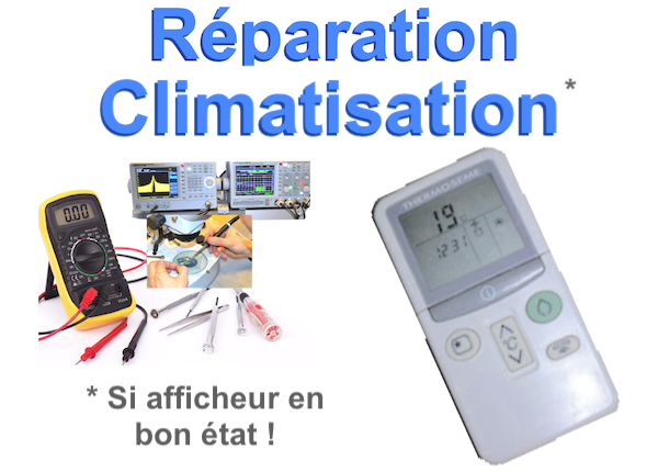 Réparation de télécommande de climatisation